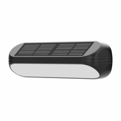 ECOLIGHT Solarna vrtna stenska svetilka LED RGB + Toplo bela