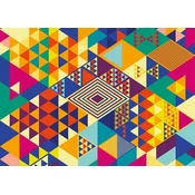 YAZZ Puzzle Geometrijski vzorec 1000 kosov