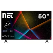 NET Televizor 5010, 4K UHD, Smart TV 50, WebOSHub, Crni
