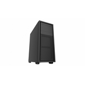 NEW GEMBIRD FORNAX K500 MIDI-TOWER (2X USB 3.0, 1X USB TYPE-C, BRALNIK KARTIC, HD AUDIO) ČRNA
