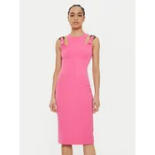 Versace Jeans Couture Cocktail obleka 78HAO913 N0356 Roza Regular Fit