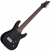 Schecter C-8 Deluxe Satin Black