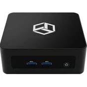 Mini PC QOB AP12450, i5-12450H/16GB/1TB SSD/Win 11 Pro, črn