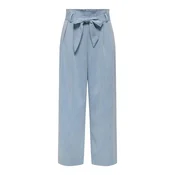 ONLY Hlače Onlmarsa Solid Paperbag Wvn Noos 15269628 moder denim