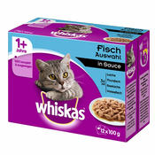 12x85 g Mega pakiranje Whiskas 1+ vrečke - Ragout mešan izbor