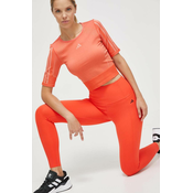 Majica kratkih rukava za trening adidas Performance boja: narancasta