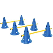 Homestar Komplet za pasjo agilnost 3-delni ovira za trening 80x225x30 cm modra