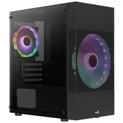 Mini AeroCool Atomic Lite v1 črne barve MicroATX/MiniITX