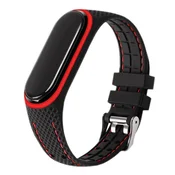 OEM Elastomerni pasek LIFESTYLE za XIAOMI Mi Band 5/6, črn (04)