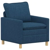 Vidaxl Kavč Modra 76 x 81 x 87,5 cm Blago
