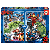 Puzzle Avengers Educa 2x100 dielov od 6 rokov EDU19679