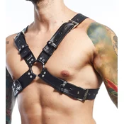 DNGEON Harness Belts Cross Black – remenje za prsa