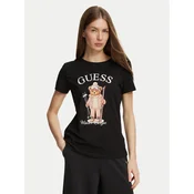 Guess Majica V6BI19 K6749 Črna Regular Fit