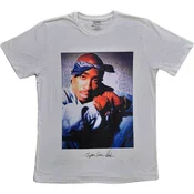 2Pac Blue Bandana White L Majica
