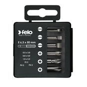 Set bitova Felo Industrial Bit-box Profi 50 mm SL/PH/PZ 03092516 6 kom