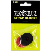 Ernie Ball 4603 Strap Blocks Black and Red