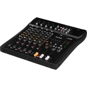 Monacor MXR-60, 6 kanalna mešalna miza z USB/Bluetooth predvajalnikom - Monacor