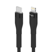 USB-C v Lightning polnilni in podatkovni kabel Ringke Pastel 12W - 1.2m - črn