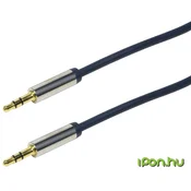 Logilink audio kabel 3,5 mm stereo M/M ravni, 3 m, plavi