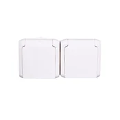 Legrand - Dupla kucna uticnica 250V/16A FORIX IP44 bela