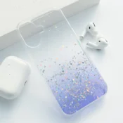 Maska Stardust za iPhone 16 ljubicasta