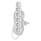 Podaljšek 6 vtičnic 5M 1,5mm schuko
