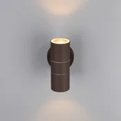 Trio Lighting Zunanja stenska svetilka Turia, barva rje, višina 16 cm, kovina - Sodobni - rja - Aluminij