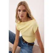 Trendyol Milla Ženska bluza, Žuta