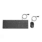 Tastatura+miš HP 150 žični set/240J7AA/crna