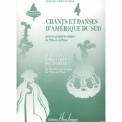 ARRIAGADA:CHANTS ET DANSES DAMERIQUE DU SUD FLUTE AND PIANO