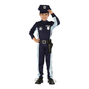 Policaj modri otroški kostum