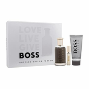 HUGO BOSS Boss Bottled darovni set parfemska voda 100 ml + parfemska voda 10 ml + gel za tuširanje 100 ml za muškarce