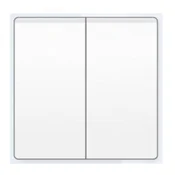 ELEKTRO SMART DESIGN LINE mehanicki modul za serijski prekidac, bijeli DL-86-2G1W-WT plain