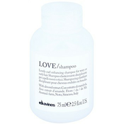 Davines Love Almond šampon za kovrcavu kosu (Lovely Curl Enhancing Shampoo for Wavy or Curly Hair) 75 ml