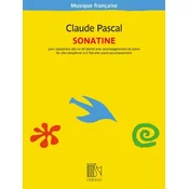 PASCAL:SONATINE SAXOPHONE ALTO AND PIANO