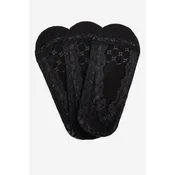 Stopalke Nine West LA_NW_4WB_005_SS25 (3-PACK) BLACK Črna