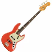 Fender Vintera II 60s Jazz Bass RW Fiesta Red Električna bas gitara (Kao novo)