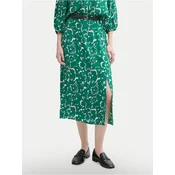 Tom Tailor Denim Midi krilo 1045505 Zelena Regular Fit