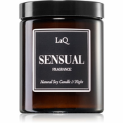 Mirišljava Sveca od Soje Sensual Night 180 ml | LaQ | Kozmo