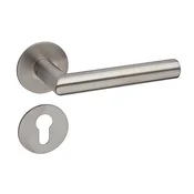 Okovje za vrata COBRA VISION-R-FLAT ROSE (IN - inox), klika-klika, WC ključ, COBRA IN (nerjaveče jeklo)