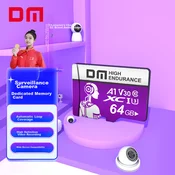 DM MicroSD memorijska kartica 64GB, A1, V30, C10, Ljubicasta