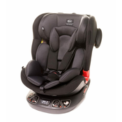 4Baby Otroški avtosedež Space-fix (0-36 kg) – temno siv