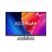 Asus Monitor ProArt PA278CFRV, 27, IPS, 2560x1440, 100Hz, 5ms, HDMI, USB C, Pivot, Crni