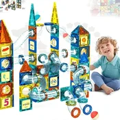 Magnetne kocke 3D kreativni set 73kom