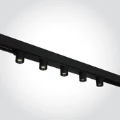 LED REFLEKTOR ZA TIRNICE/10W/3000K/500lm/36°/48V 310mm MINI/MIDI CRI90 VKLOP-IZKLOP ČRNE ŽARNICE DM42128C/B/W