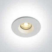 VGRADNA LED SVETILKA/7W/3000K/500lm/60°/240V IP65 ZATEMNLJIVA BELA DM10107DF/W