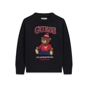 Guess Pulover N6BR03 Z1393 Mornarsko modra Regular Fit