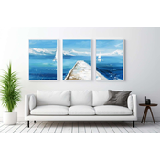 WALLXPERT Dekorativna uramljena MDF slika (3 komada) Mp3 00106 30 x 40