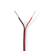 Kabel za Zvucnike | 2×0.35 mm2 | 10×0.18 CCA | Crveno-Crni | MEGASY