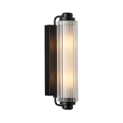 Nordlux - Osvetlitev ogledala za kopalnico NIMAL 2xE14/25W/230V IP44 črna